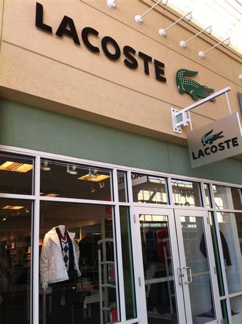 lacoste factory outlet store.